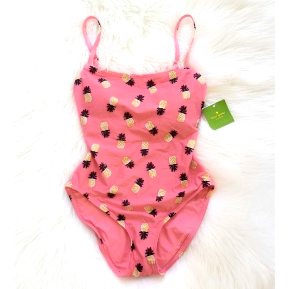 New Kate Spade pineapple one piece swimsuit